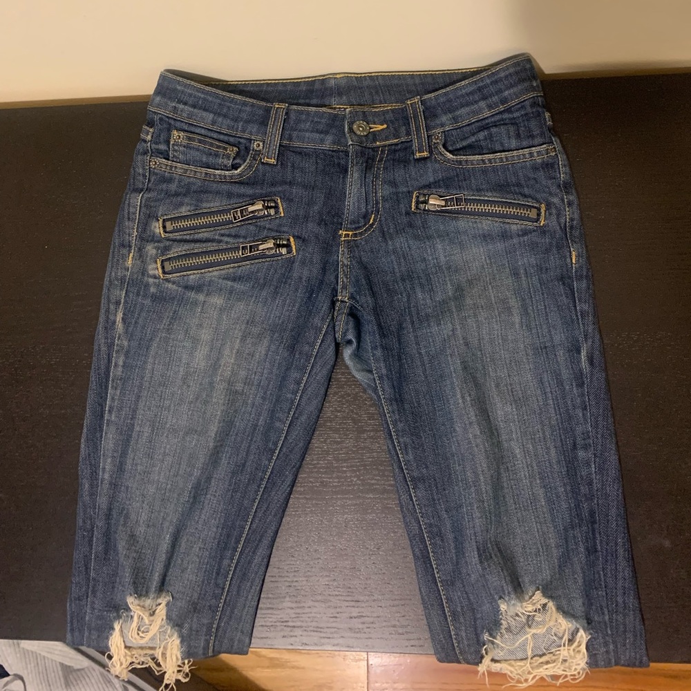 Carmar Zipper Jeans